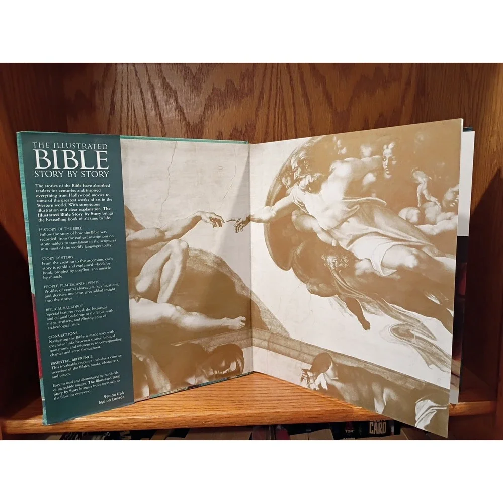The Illustrated Bible Story By Story 2012 by Dk Hardcover